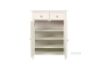 Picture of METRO 2 DR 2 DRW Shoe Cabinet Pine (Cream)