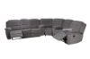 Picture of NAPOLI Manual Recliner Corner Sofa (Grey)