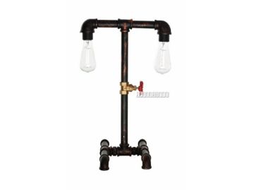 Picture of ML81250 Twin Light Table Lamp *Black