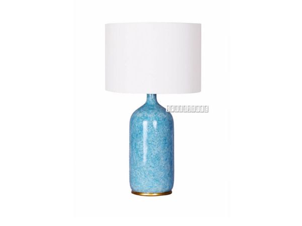 Picture of ML82225 Ceramic Table Lamp *Blue