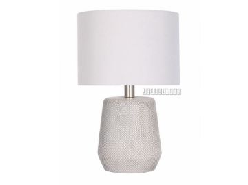 Picture of ML810105 Ceramic Table Lamp *Ceramic/White