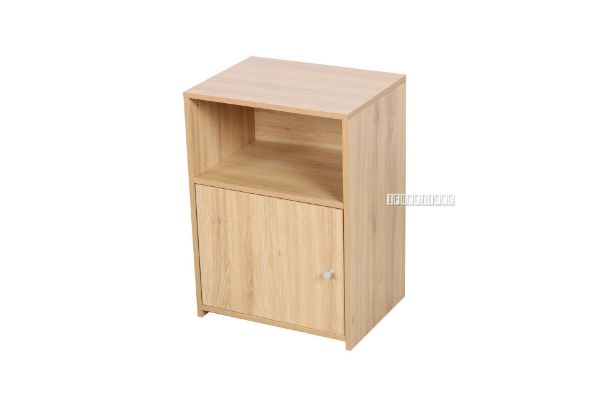 Picture of RENO 1 Dr Bedside Table with Shelf