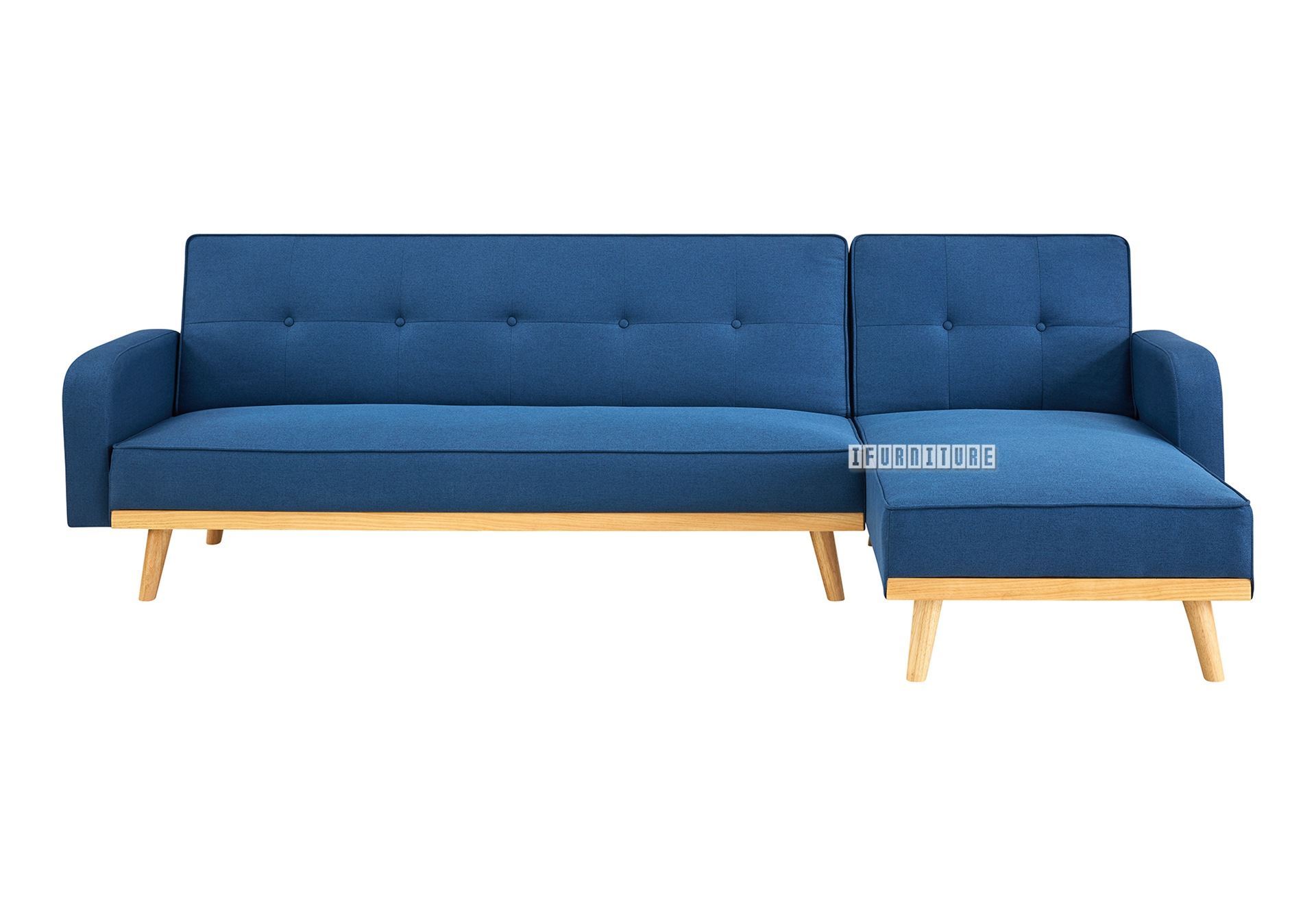 RYLER Sectional Sofa Bed (Blue)