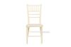 Picture of CHIAVARI Solid Beech Wedding Chair (White/Cream)