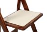 Picture of RETREAT Foldable Dining Chair (Black/White/Light Brown/Dark Brown)