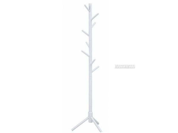 Picture of Berkely Solid Beech Coat Rack *White