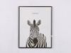 Picture of ZEBRA 55X70 Canvas Framed Print