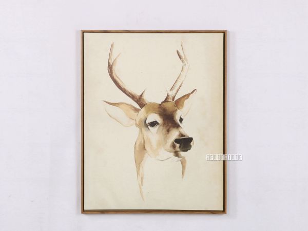 Picture of REINDEER 55X70 Canvas Framed Print