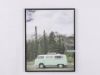 Picture of Green Van 30x40 Canvas Framed Print