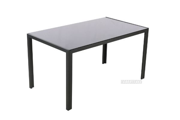 Picture of Jerome 135 Glass Dining Table