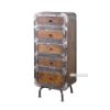 Picture of SAIGON Solid Mango Wood 5 Drawer Tallboy