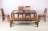 Picture of Nashville Acacia Wood 180/200 Dining Set