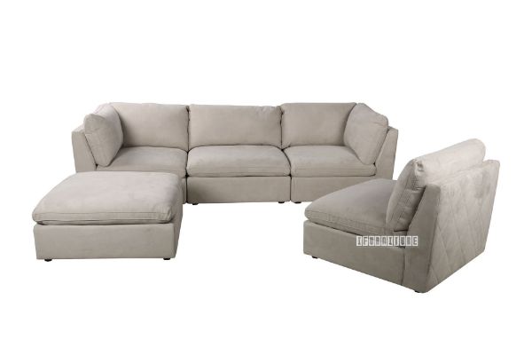 Picture of Aspect  Reversible Sectional Modular Sofa *Beige *MEMORY FOAM