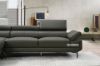 Picture of CLAUDIA Genuine Leather Sectional Sofa (Forest Green)