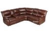 Picture of HARNEY POWER/MANUAL RECLINING SECTIONAL SOFA *Brown