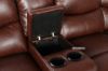 Picture of HARNEY POWER/MANUAL RECLINING SECTIONAL SOFA *Brown