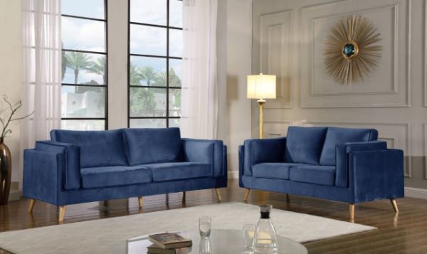 Picture of COOGEE 3+2 Sofa Range (Indigo Velvet)