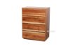 Picture of BRISBANE Australian Blackwood 4-Drawer Tallboy (Live Edge)