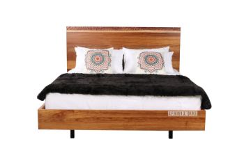 Picture of Brisbane Australian Blackwood Queen Size Bed (Live Edge)