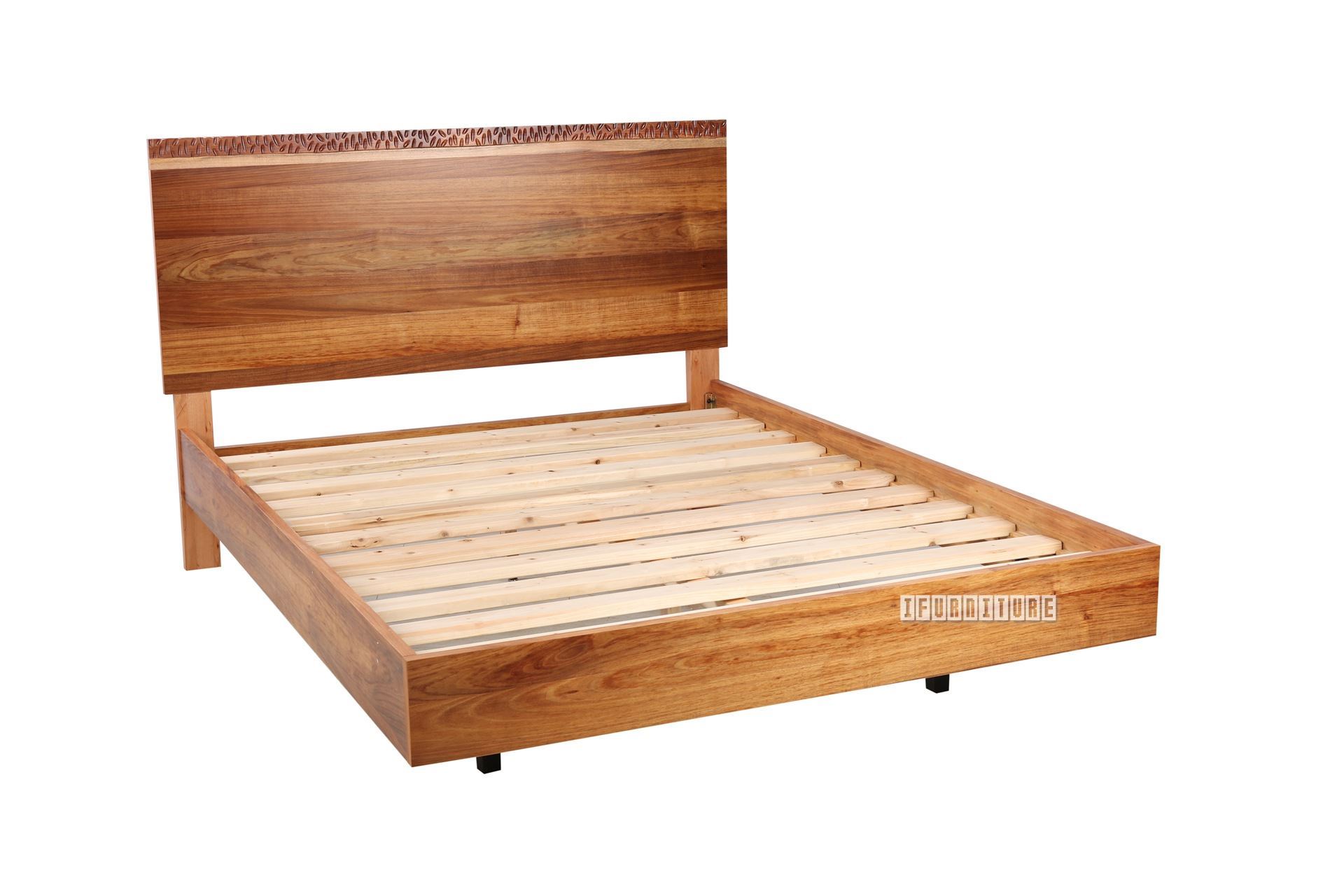 Brisbane Australian Blackwood Queen Size Bed *Live Edge