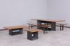 Picture of Hobart 210 Dining Bench *Epoxy Resin Top