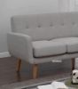 Picture of Carine 3 Seat + Ottoman or Reversible Sectional Sofa *Light grey