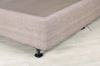 Picture of PRESTIGE Queen Bed Base (Sandstone) - Bed Base with Wheel Legs
