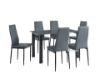 Picture of LENSKY 7PC DINING SET * BLACK