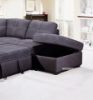 Picture of BELLINI SECTIONAL SOFA BED WITH Storage *Grey