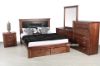 Picture of Serena 4pc & 6pc Bedroom Combo in Queen/Super King Size *Solid NZ Pine