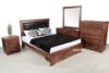 Picture of Serena 4pc & 6pc Bedroom Combo in Queen/Super King Size *Solid NZ Pine