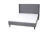 Picture of POOLE Bed Frame (Dark grey) - Double