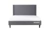 Picture of POOLE Double/Queen Size Bed Frame (Dark Grey)