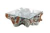 Picture of Tamarind Solid Teak Coffee Table Silver *2 sizes - Small (80*80*45)