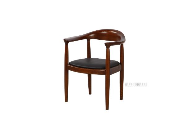 Picture of Hans J Wegner Round Chair Replica * Solid Walnut