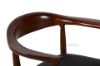 Picture of Hans J Wegner Round Chair Replica * Solid Walnut