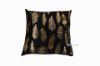 Picture of Jenny Pillow/Cushion *SMALL GOLDEN LEAVES/BLACK