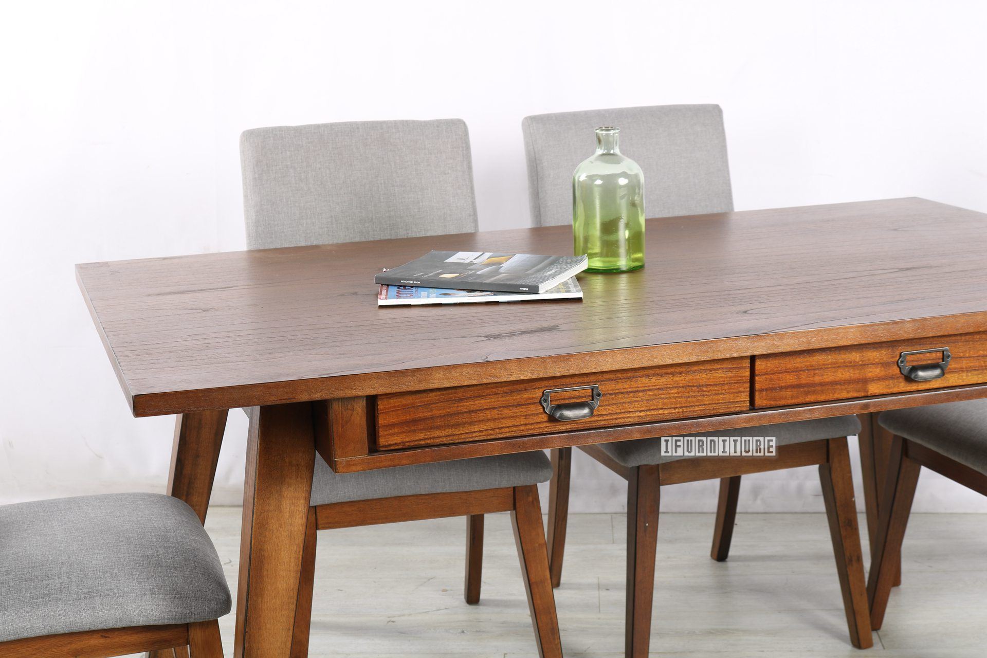 TAPPER 163 7PC Dining Set *LIGHT GREY