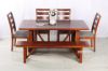 Picture of EILBY 180 Dining Set * SOLID PINEWOOD & VENEER IN RICH *GREY
