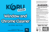 Picture of Window and Chrome Cleaner *5 Ltr