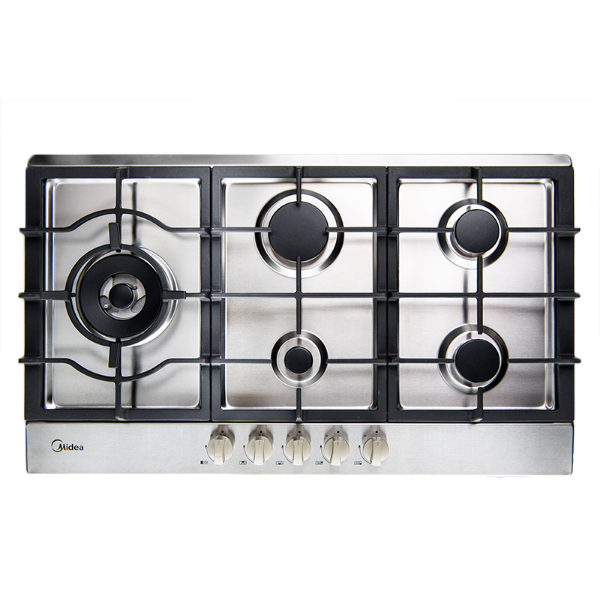Midea 90cm Gas Cooktop Stainless Steel 90G50ME005SFL