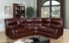 Picture of HARNEY POWER/MANUAL RECLINING SECTIONAL SOFA *Brown