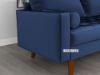 Picture of Faversham 3+2 Sofa Range * Space Blue Velvet