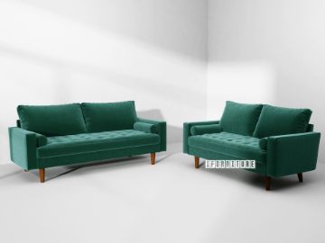 Picture of Faversham 3+2 Sofa Range *Green Velvet