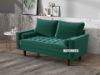 Picture of Faversham 2 Seat Sofa *Green Velvet