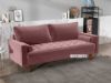 Picture of FAVERSHAM 3/2 Seater Velvet Sofa Range (Rose)