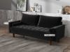 Picture of FAVERSHAM 3+2 Sofa Range *Black Velvet