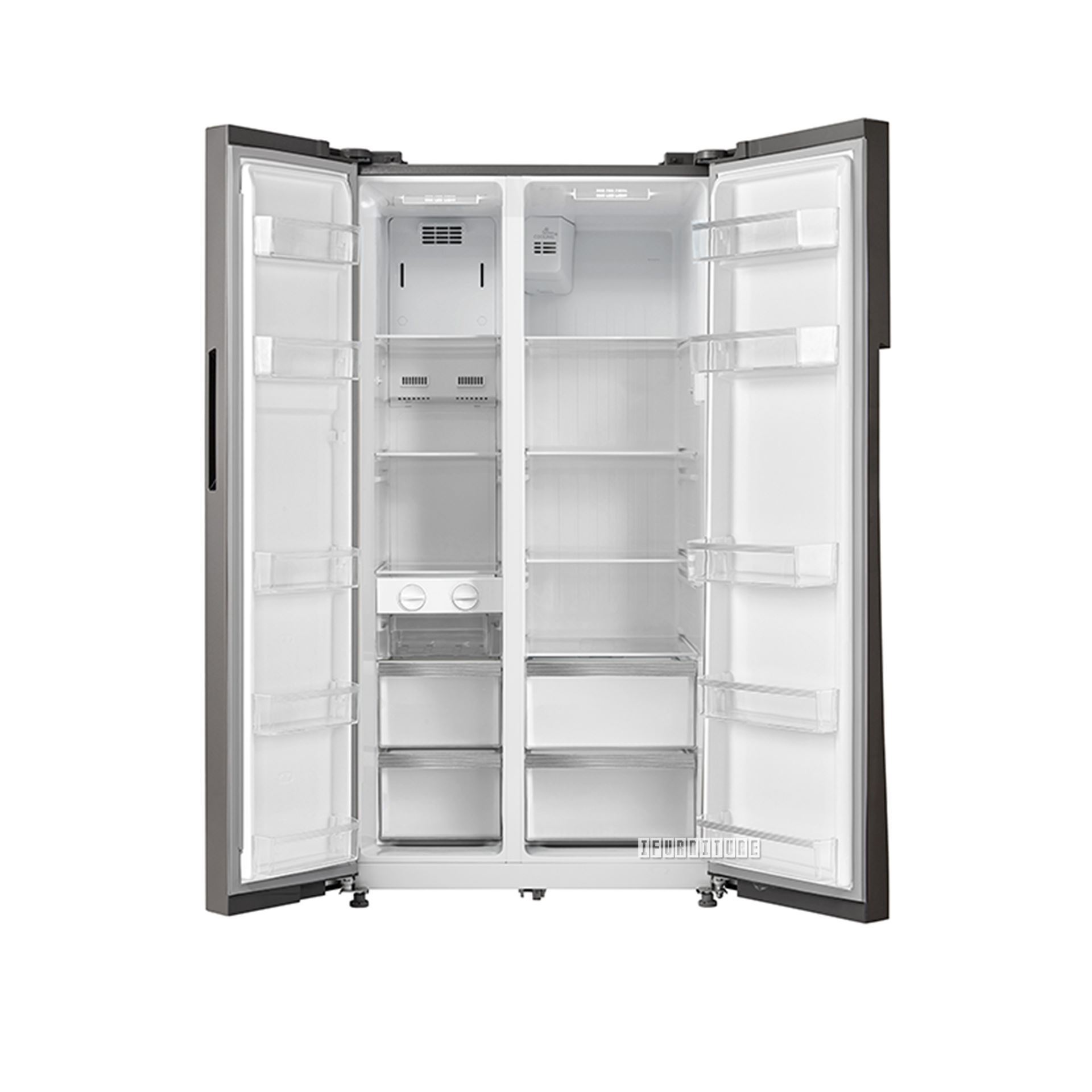Midea 584L Fridge Freezer Stainless Steel JHSBSINV584G2