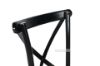 Picture of ALBION Solid Beech Cross Back Dining Chair with Rattan Seat (Black)