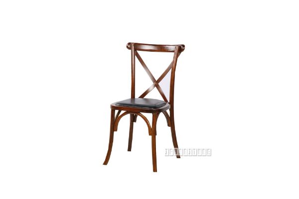 Picture of ALBION CROSS BACK DINING CHAIR *solid ash *FRUITWOOD